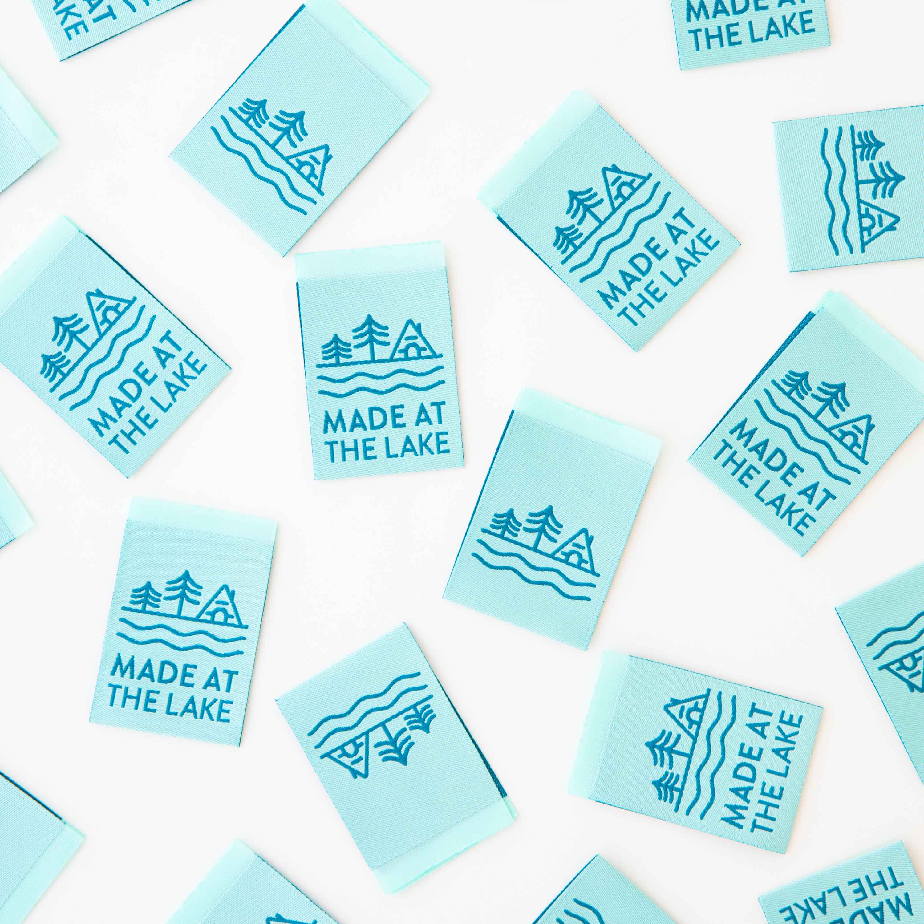 Made at the Lake Woven Sewing Quilt and Garment Labels