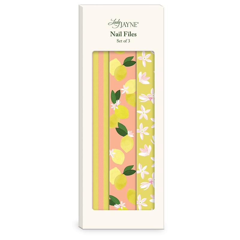 83530 F&F Nail Files Lemons
