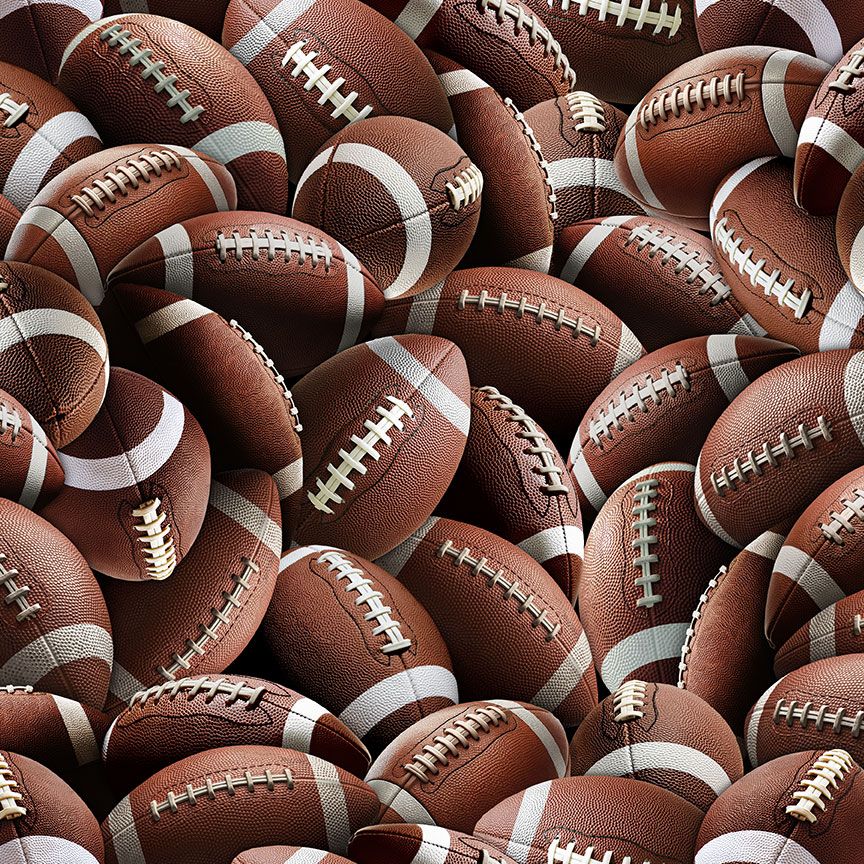 SPORT-CD3878 BROWN || PACKED FOOTBALLS