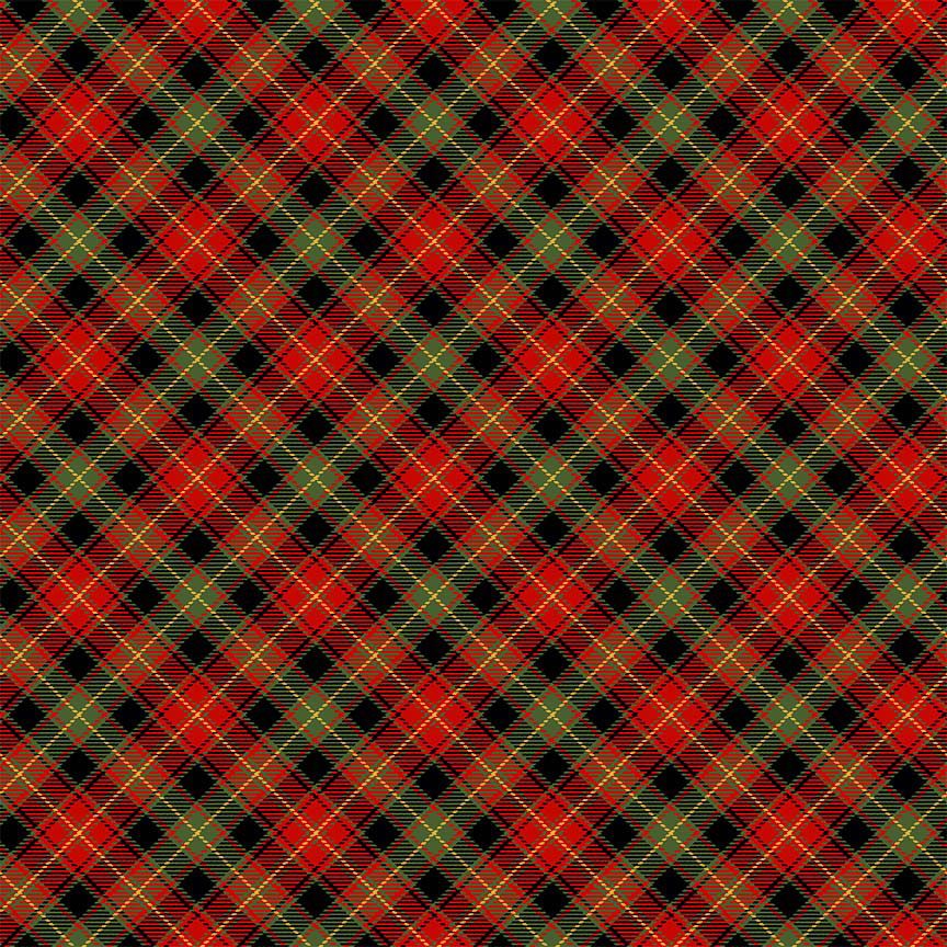 PLAID-CM4136 || BIAS TARTAN PLAID METALLIC