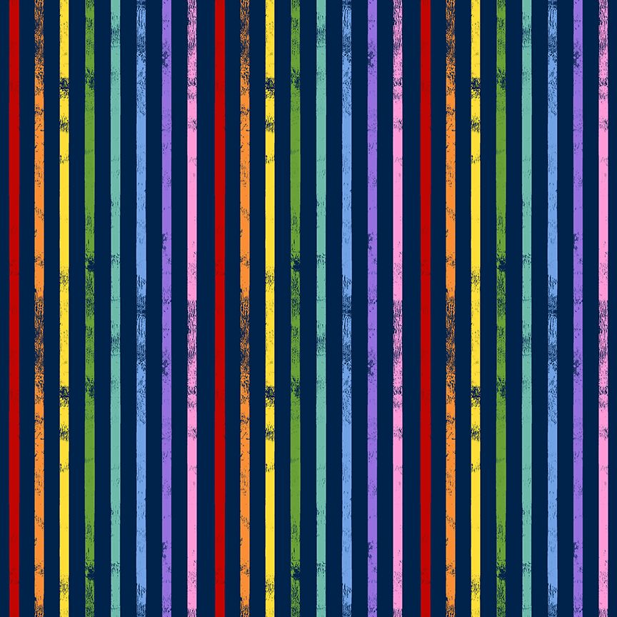 STELLA-DPJ3682 NAVY || WEATHERED STRIPE