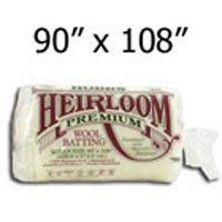 Heirloom Wool Batting Queen