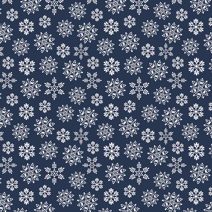 13421P57B - Nordic Snowflake Navy