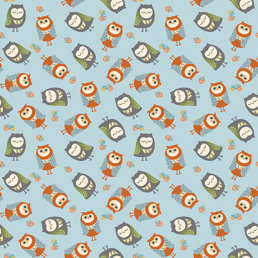 1628805B - Owl Family Light Blue