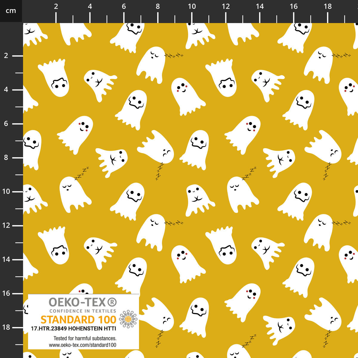 Stof - Cotton - Avalana - Jersey - Ochre Ghosts