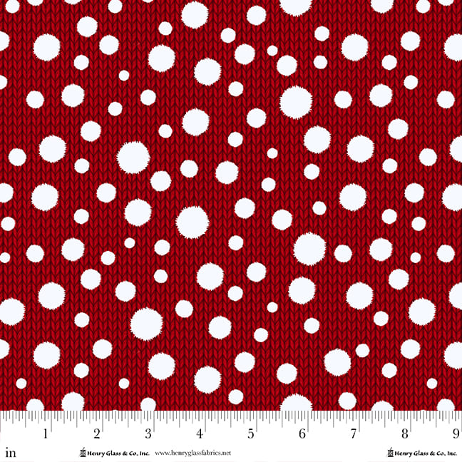 2087-88 Red || Joyful Snowmen