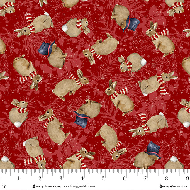 2091-88 Red || Joyful Snowmen