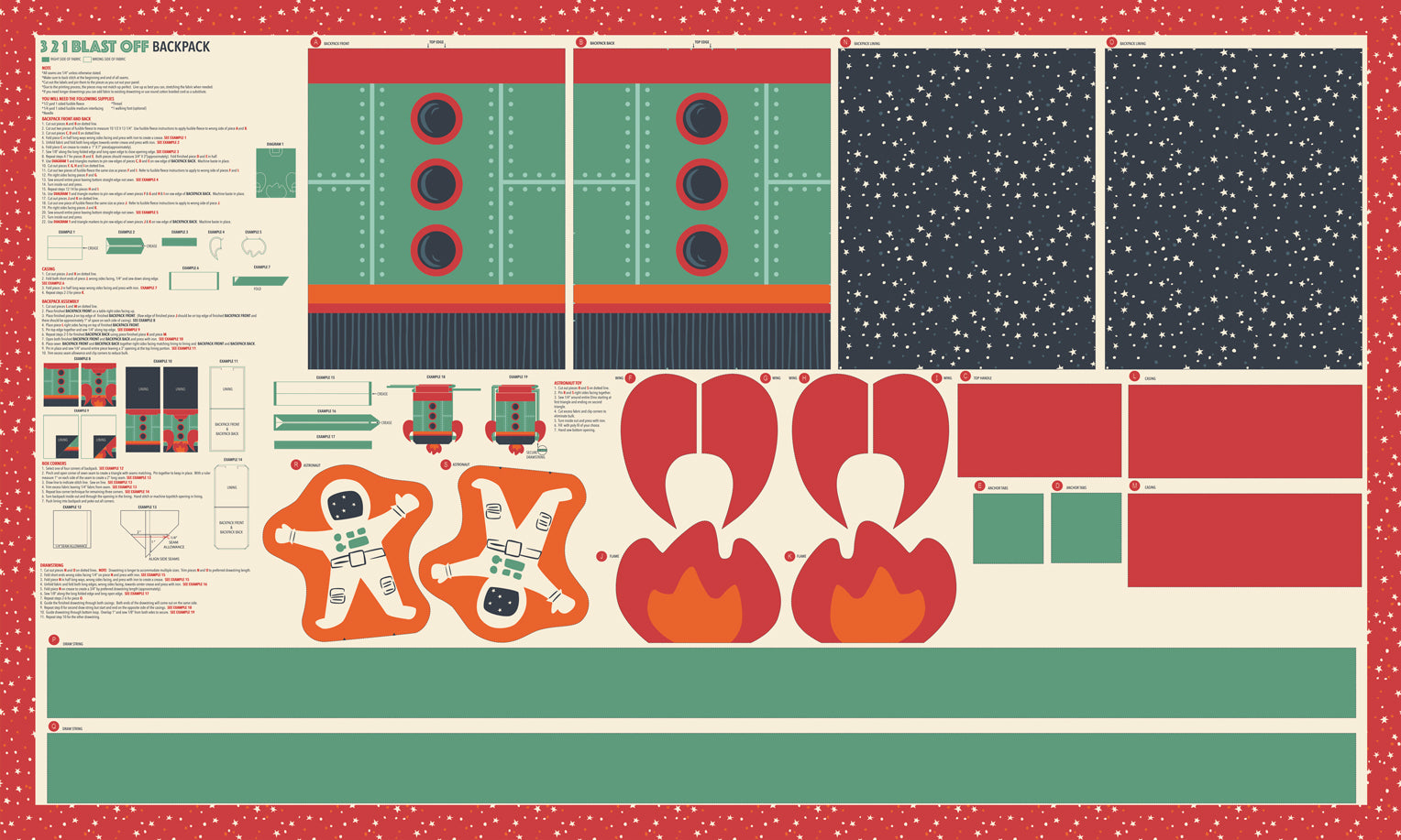 20957 11 321 Blast Off Panel       Multi