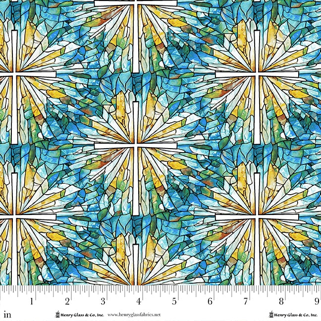 2183-73 Turquoise/Multi || Faith in Full Color