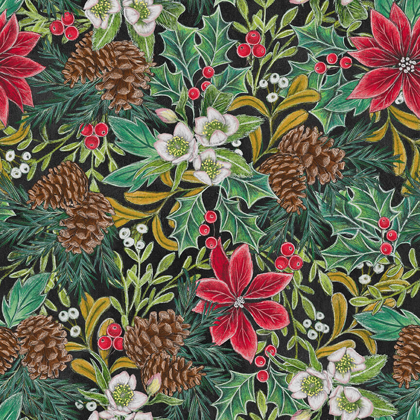 2216-66 Green || Mistletoe Magic