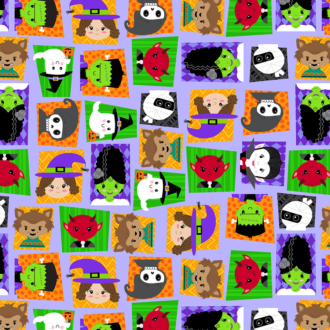 2732-50 Lt. Purple || Little Monsters