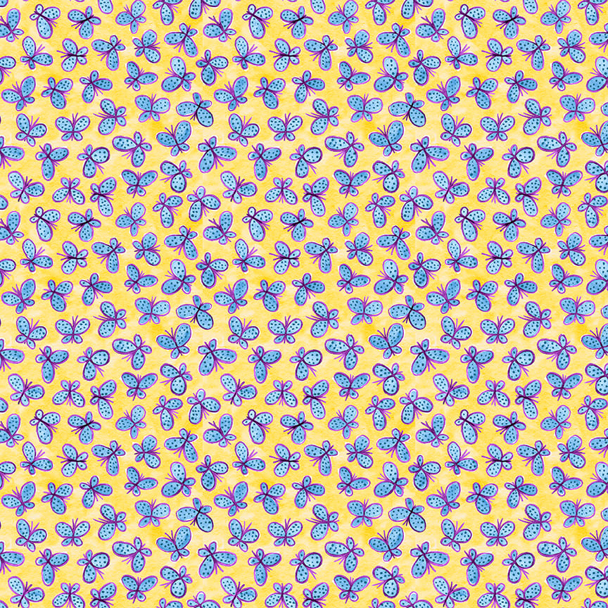 2871-44 Yellow || Whimsy Daisical II