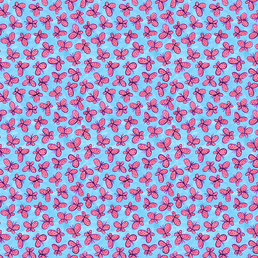 2871-70 Blue || Whimsy Daisical II