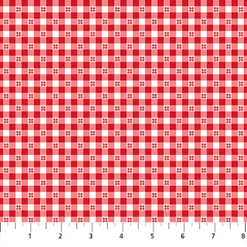 28806-24 || Barnyard Christmas - Red