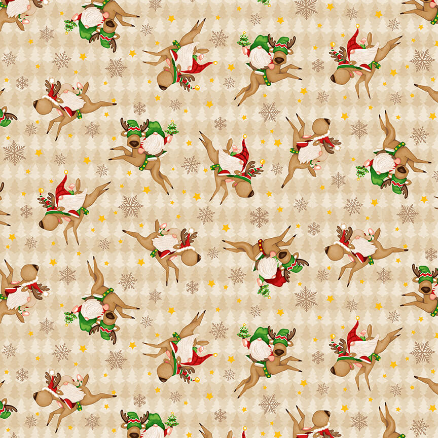 302-44 Beige || Timber Gnomies Tree Farm