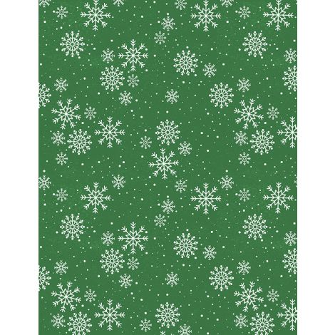Snowflakes Green | Snowy Gnomies | 3074-49376-919