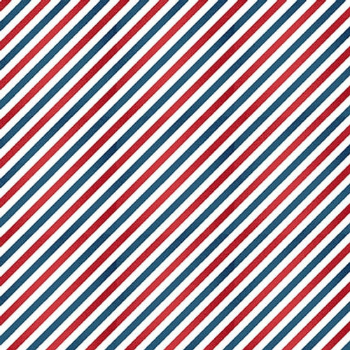 3108-88 Red - Biased Stripe || Hipster