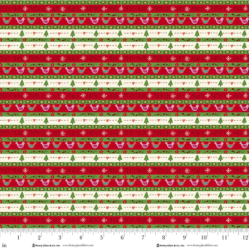 3455-88 Red || Scandinavian Holiday
