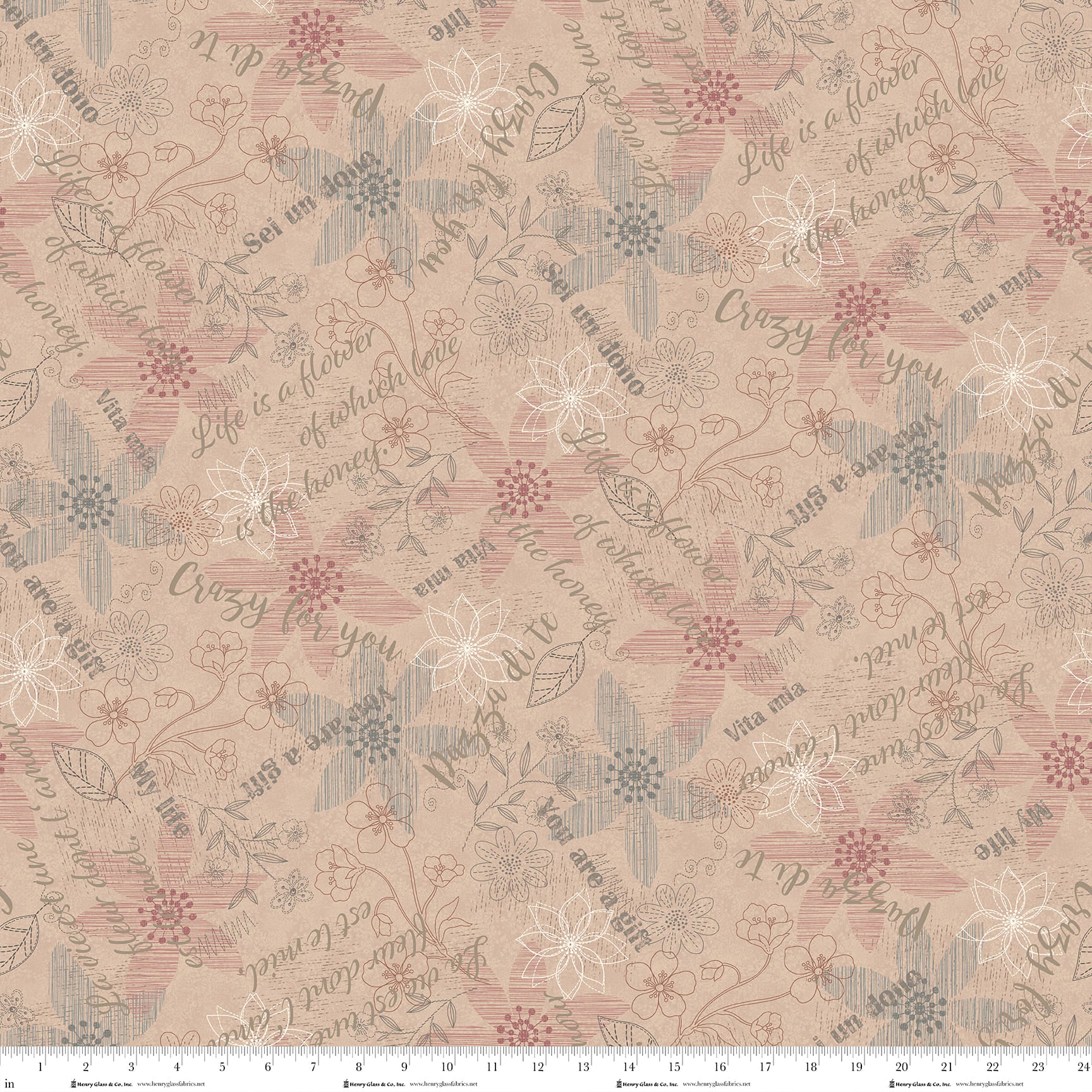 3498-22 Pink || Simple Charming