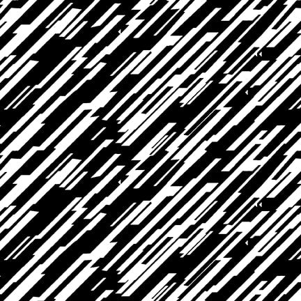 3564-99 Black - Bias Stripe || Paradox II