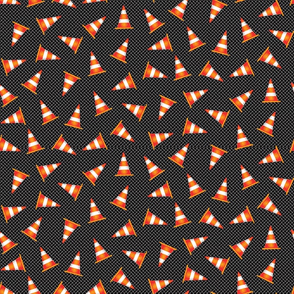 3696-99 Black - Traffic Cones || Another Brick in the Wall