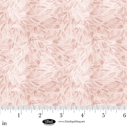 4575-22 Dusty Rose || Petals & Pewter || Leaf Allover-Dusty Rose