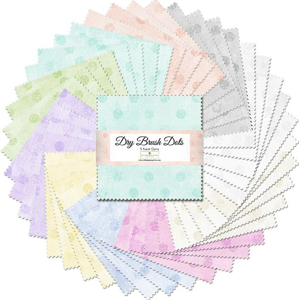 507-160-507 - Dry Brush Dots - 5 Karat Gems
