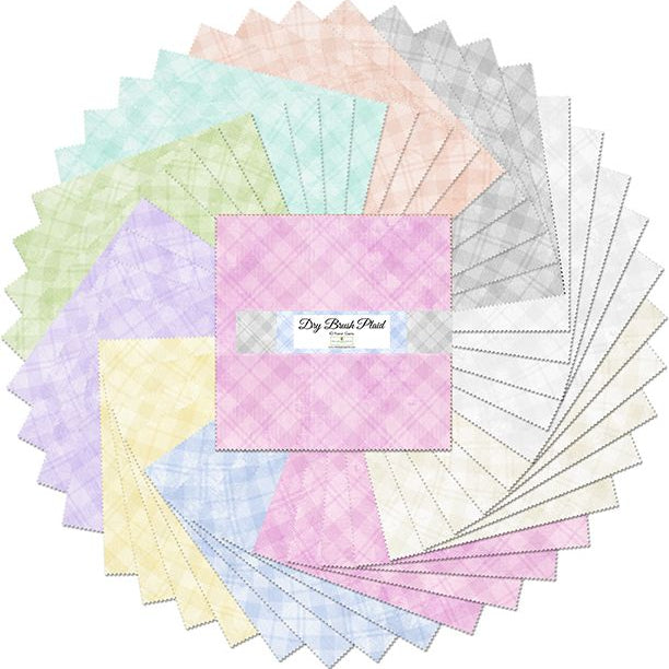 512-161-512 - Dry Brush Plaid - 10 Karat Gems