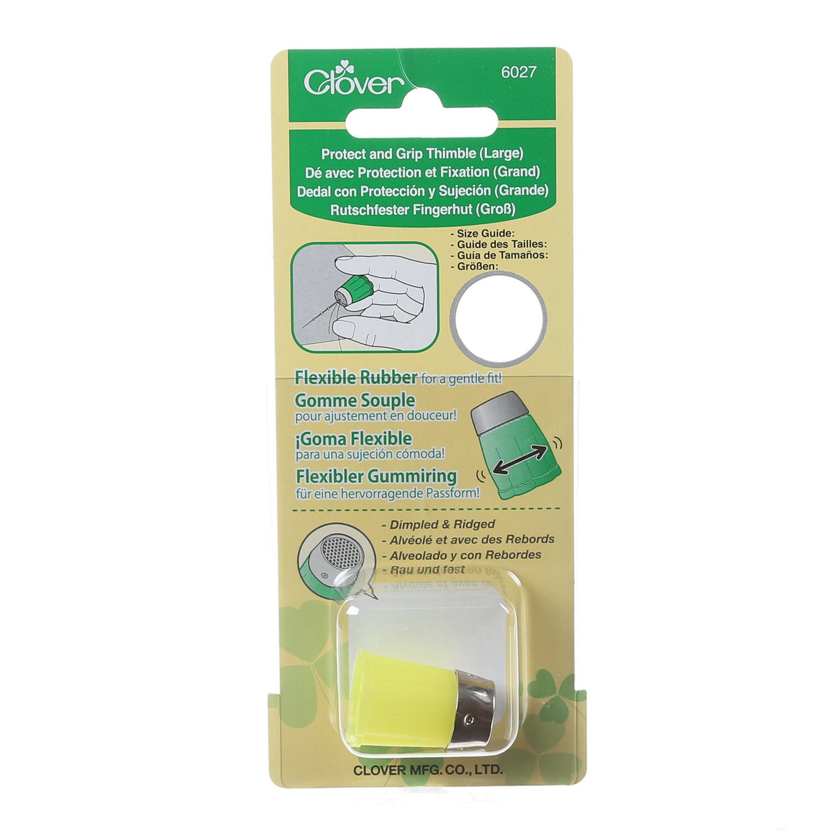 Clover Protect & Grip Thimble – Large