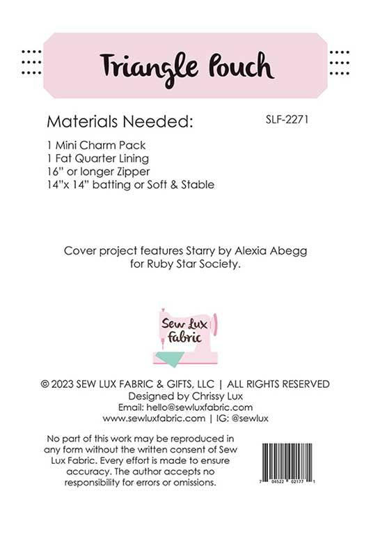 Triangle Pouch SLF-2271