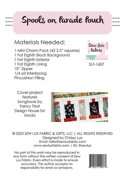 Spools on Parade Pouch