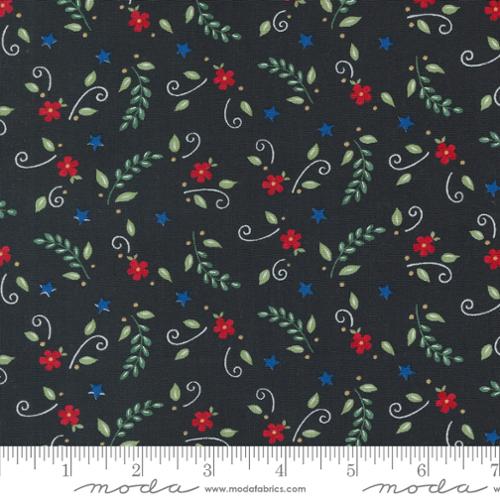 56116 14 Red White Bloom Black