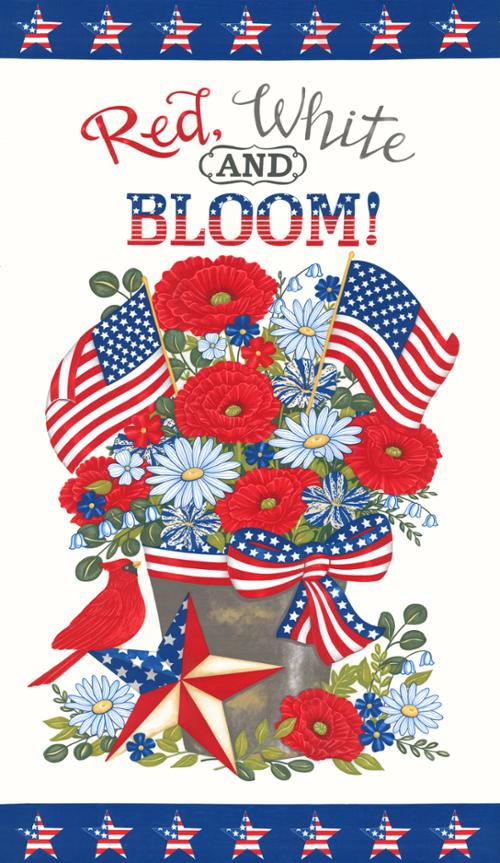 56118 11 Red White Bloom Daisy White