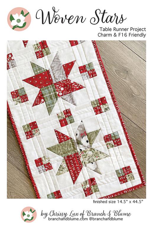 BNB 2330 Woven Stars Table Runner