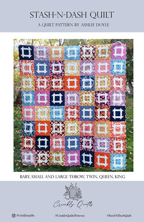 CQ 015 Stash-N-Dash Quilt