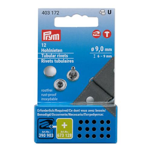 Tubular Rivets 6-9mm 12ct
