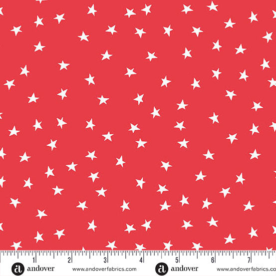 A-10003-R || Oh Say Can You Sew || Bright Stars Red