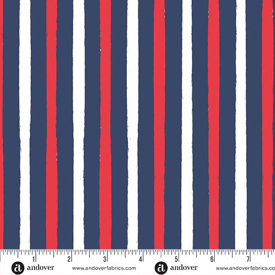 A-10007-B || Oh Say Can You Sew || Broad Stripes Americana