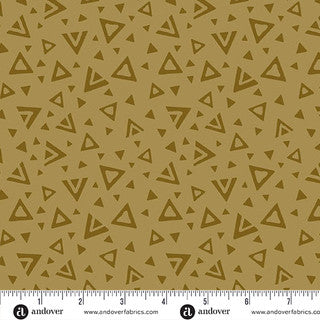 A-10012-V || Moody Hues || Triangles Gold