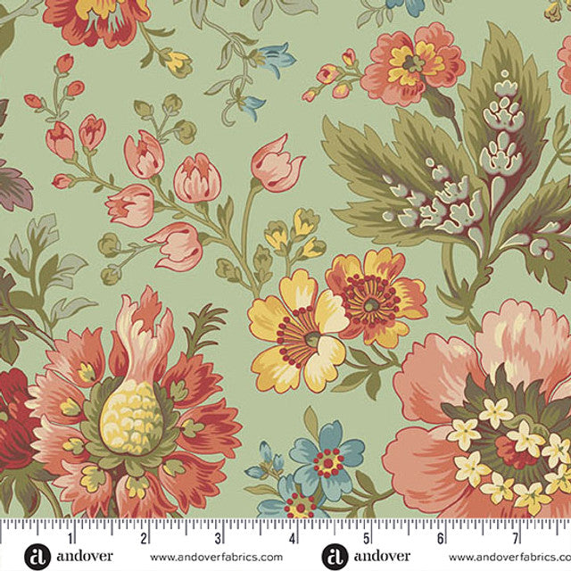 A-10073-G || Farmer’s Daughter || Milk and Honey Garden Green