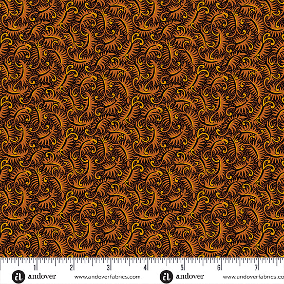 A-1117-O Witchy Couture by Renee Nanneman Pumpkin Plume