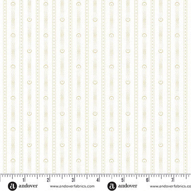 A-1259-L || Latte || Cream Chain Stripe