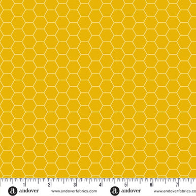 A-1579-Y1 || Sunny Honey || Honeycomb Dark Yellow