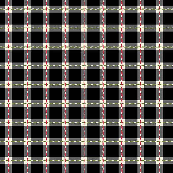 A-178-K || Bird Humbug || Plaid | Midnight