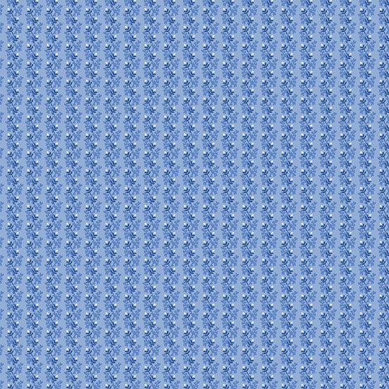 A-382-B Double Pinks Double Blues by Andover Fabrics Acorn Garland Blue