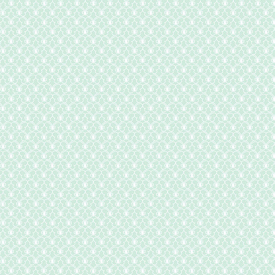 A-408-T Welcome Spring by Andover Fabrics Butterflies Teal