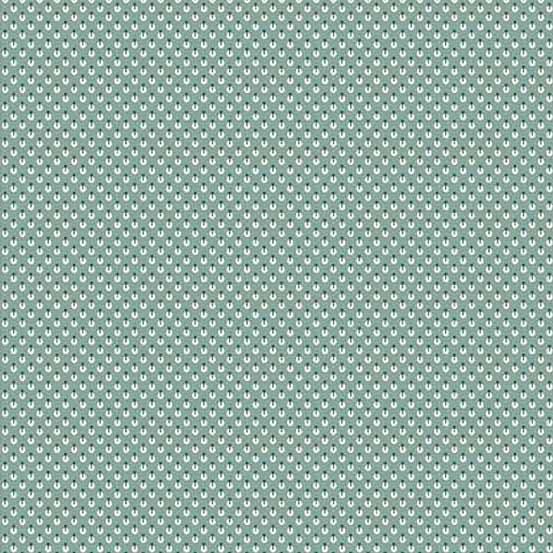 A-542-T Petit Point by Andover Fabrics Fancy Dot Teal