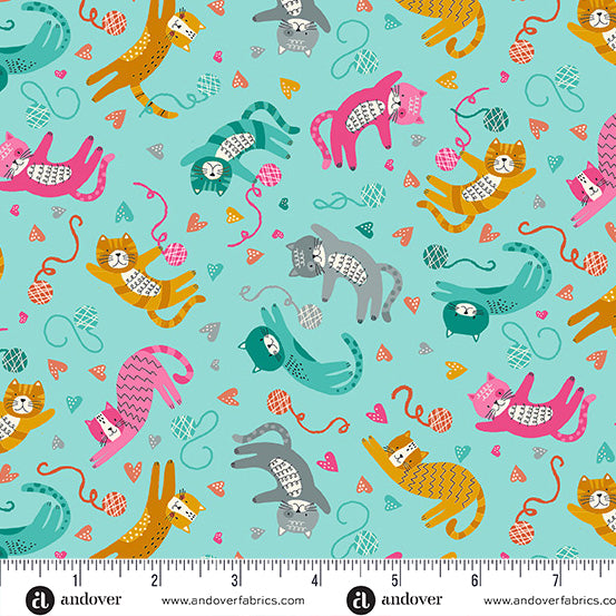 MU-008-T Whiskers by Makower UK