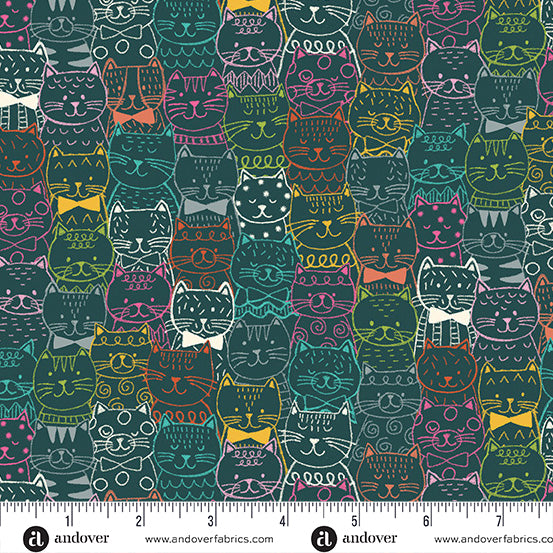 MU-009-T Whiskers by Makower UK