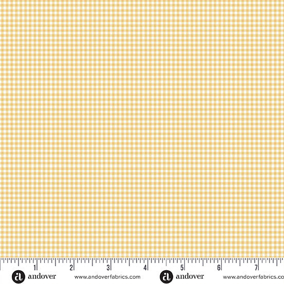 MU-188-Y || Little Ones || Gingham Yellow